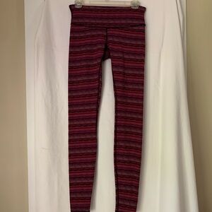 Lululemon Wunder Under leggings space dye twist in regal plum